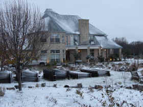 snow on December 22, 2004