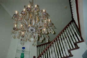 our new chandelier